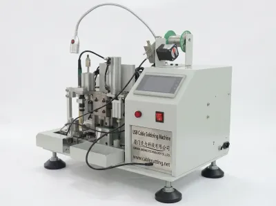 Automatyczna maszyna do złączek kabli USB - 1200-1500 k/h, 30KG - Automatyczna lutownica