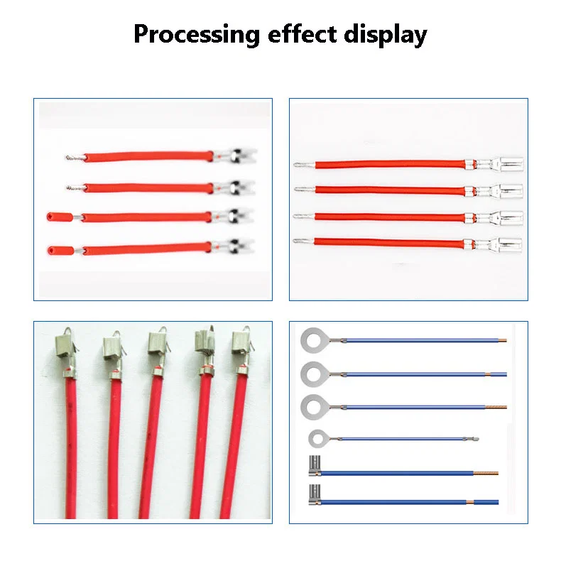 Automaattinen kaapelien poisto- ja puristuskone, tämä automaattinen puristuskone