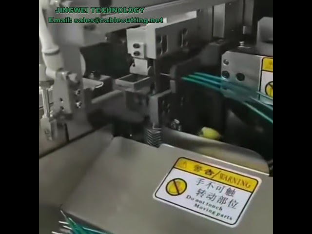 Automatyczna maszyna do zanurzania jednostronnego 5-drutowego z dotykowym wyświetlaczem LED