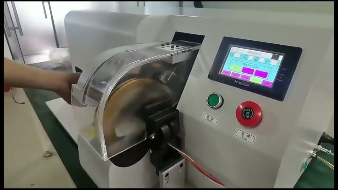 Automatyczna maszyna do oplotu wiązek elektrycznych | Owijanie taśmą kabli PVC i armatury