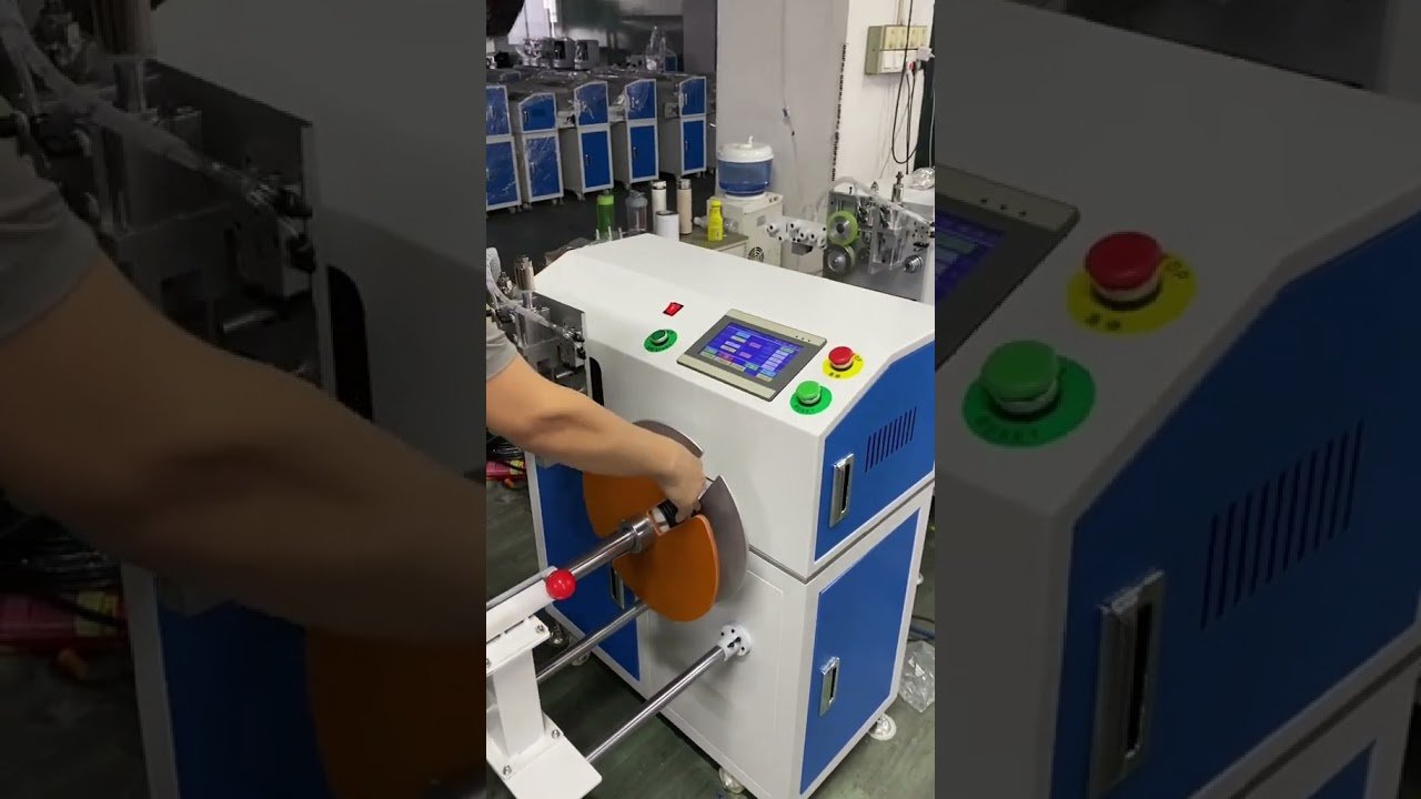 Precyzyjna stojąca nawijarka drutu z funkcją cięcia – udźwig do 15 kg