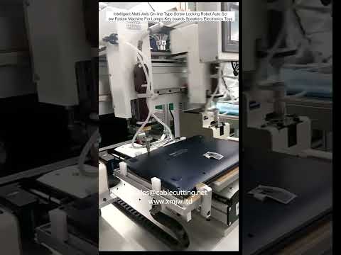 Inteligentny wieloosiowy robot do automatycznego wkręcania śrub – do lamp, klawiatur i precyzyjnego montażu