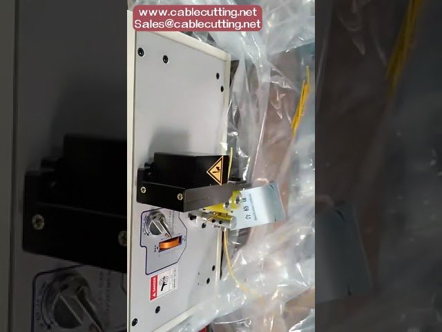 Automatyczna przecinarka do rur i przewodów 200W - Maszyna do cięcia osłonek kabli 220V/110V z napędem 2-kołowym
