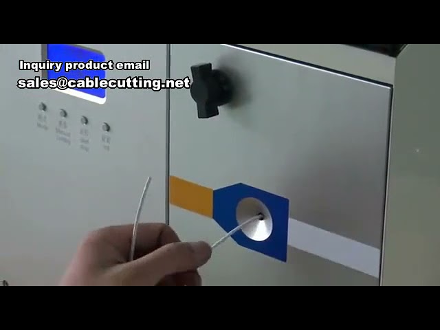 Maszyna do zaciskania końcówek igłowych, Automatyczna zaciskarka do końcówek przewodów, Zaciskarka do kabli
