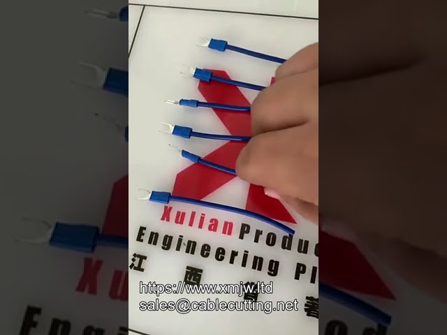 Automatyczna prasa do zaciskania końcówek 2t z podajnikiem wibracyjnym