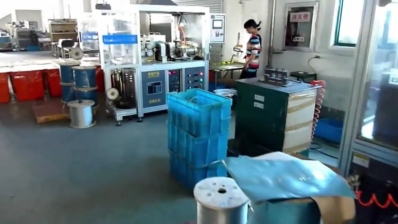 Maszyna do cięcia i zgrzewania lin stalowych – automatyzacja produkcji
