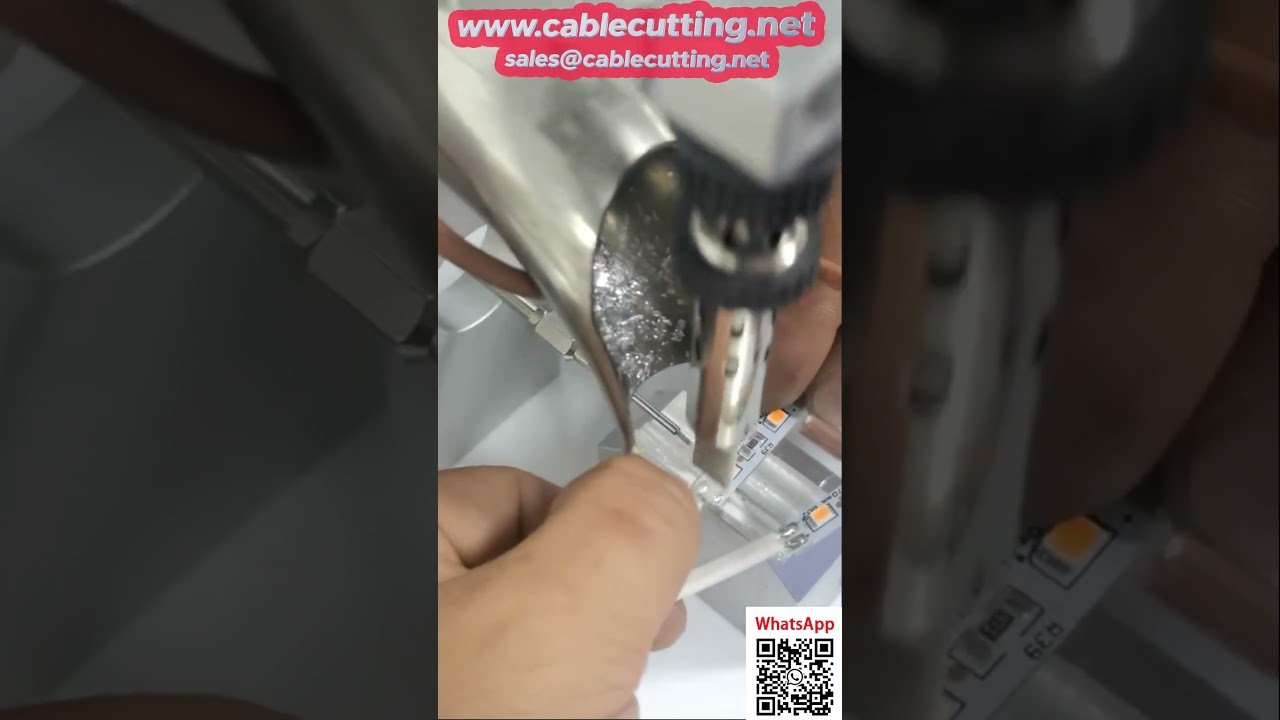 Automatyczna spawarka do taśm LED – precyzyjne lutowanie w produkcji