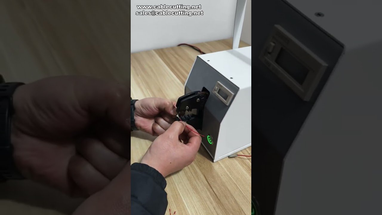 Elektryczna Zaciskarka Końcówek do Małych Przekrojów 0-14 AWG – Precyzyjne Zaciskanie