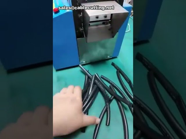 Maszyna do cięcia rur gumowych, etykiet i rur PVC