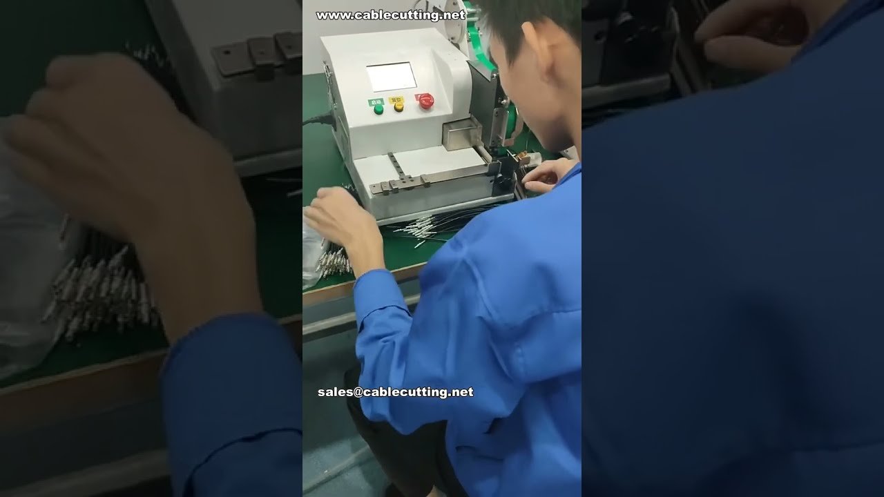 Automatyczne taśmowanie kabli koncentrycznych taśmą PVC 18mm | Film z produkcji fabrycznej