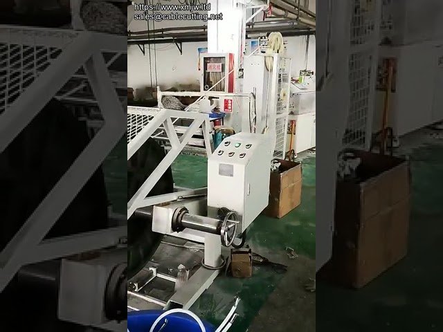 Poziomy model super duży, w pełni automatyczny napinacz kabli do kabli nowej energii