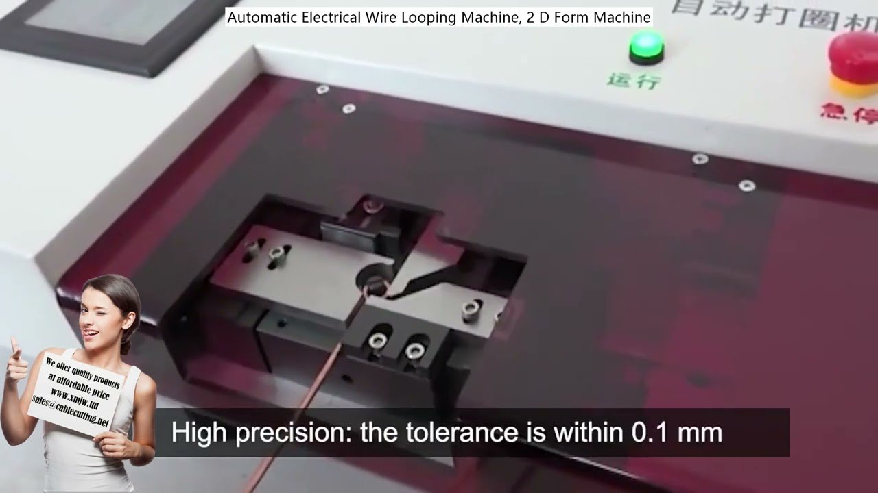 Automatyczna Maszyna do Pętlowania Przewodów Elektrycznych, Maszyna do Formowania 2D