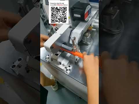 Automatyczna maszyna do owijania etykiet na wiązki przewodów z opcjonalną drukarką #Automatyzacja