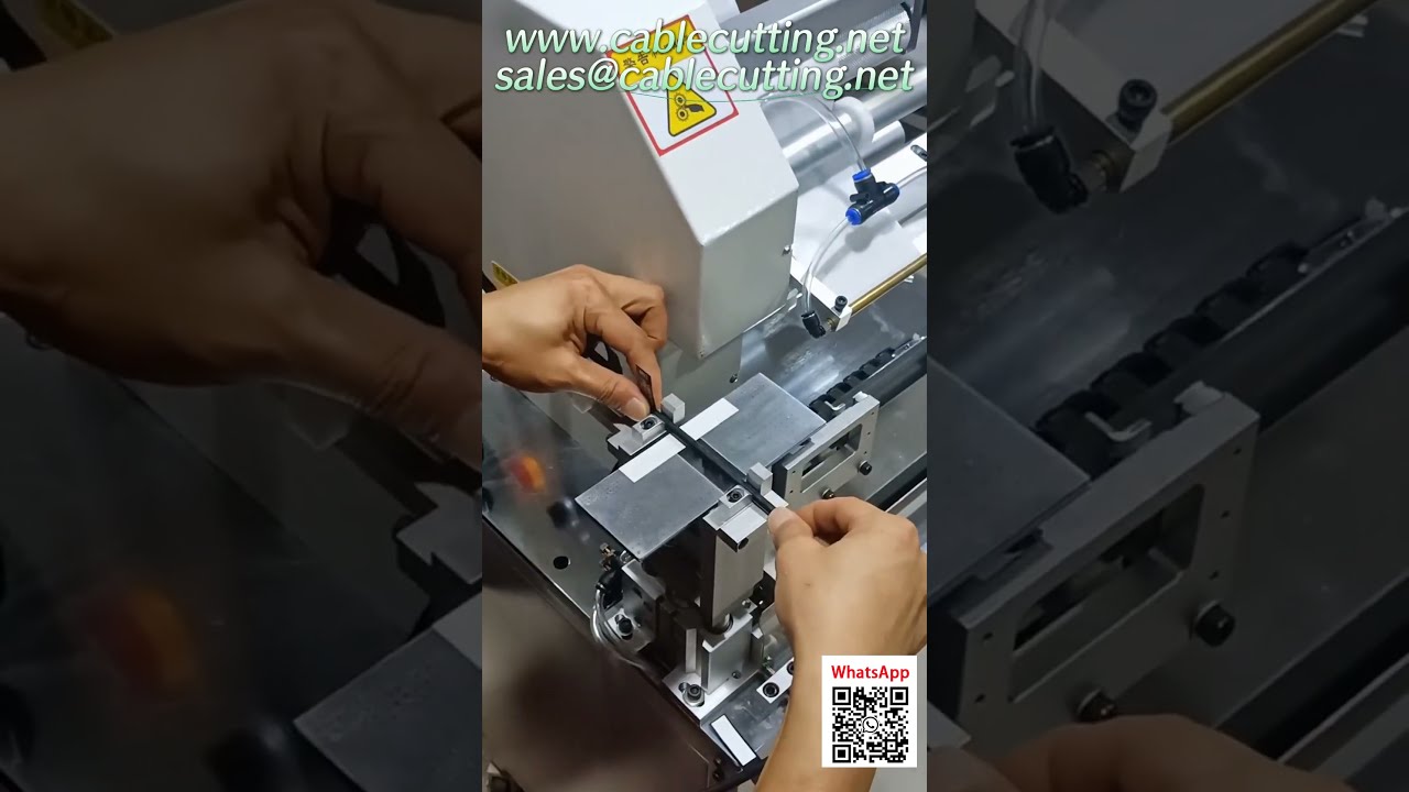 Maszyna do automatycznego cięcia i izolacji drutu WPM-85-40 – zwiększ wydajność produkcji