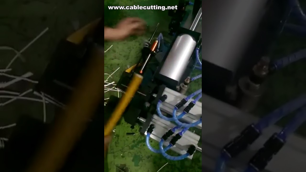 Maszyna do zdejmowania izolacji z kabli gazowo-elektrycznych, grubych kabli, średnica 20 mm