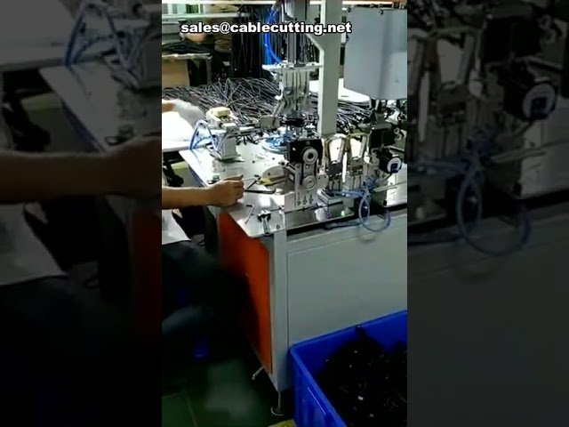Automatyczna maszyna do nawijania i wiązania kabli w zwoje
