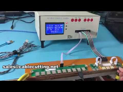 Automatyczny tester kabli USB WPM-8681 – niezawodna kontrola jakości