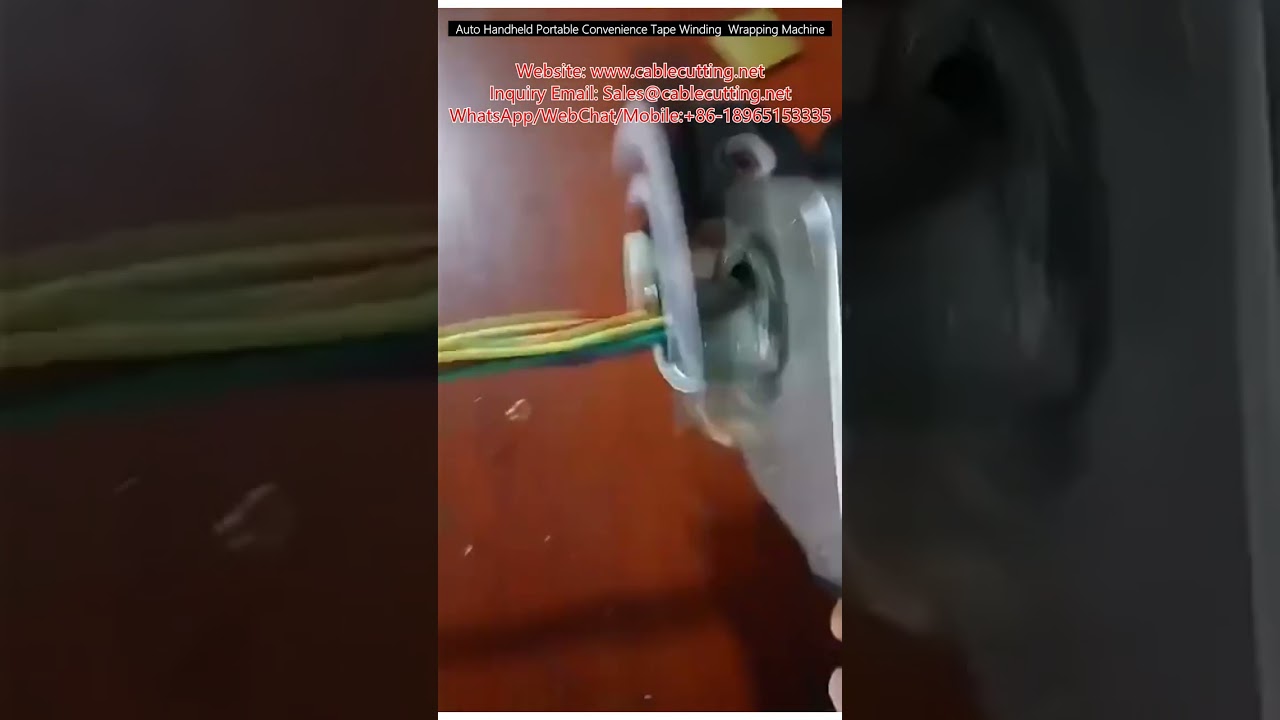 Automatyczna ręczna przenośna maszyna do owijania taśmą