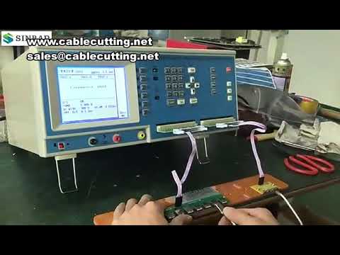 Kompleksowy tester wysokiego napięcia do przewodów elektronicznych i kabli danych