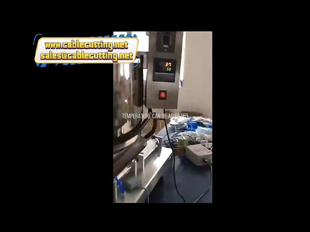 Ręczna pneumatyczna maszyna do mieszania i napełniania gęstych past – sos chili, pomidorowy, keczup