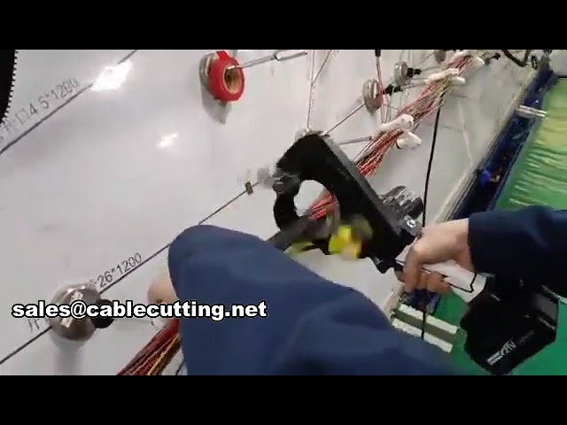 Bezprzewodowa Ręczna Maszyna do Owijania Kabli AT-101L – Większa Bateria, Większa Wydajność
