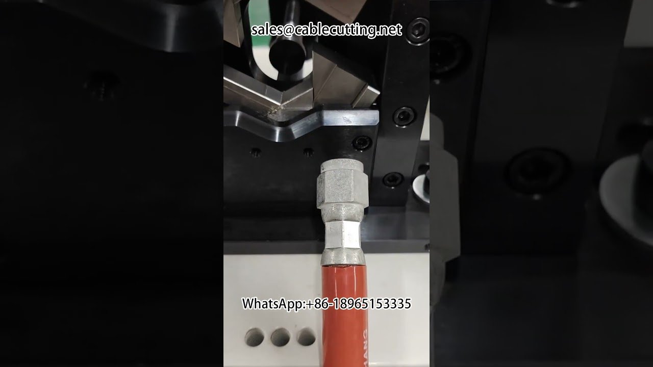 Pneumatyczno-hydrauliczna prasa do dużych kwadratowych końcówek | Prasa serwo
