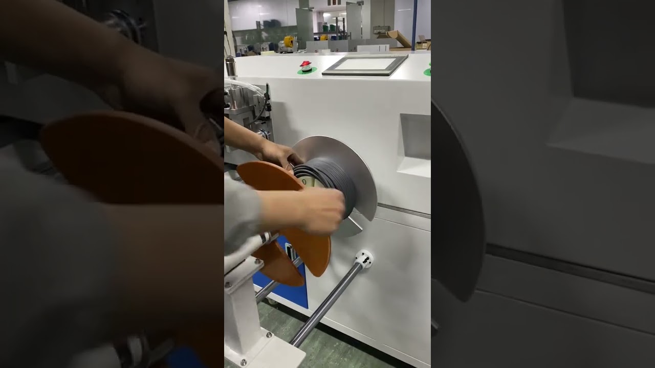 Wszechstronna przewijarka kabli 1-15 mm z automatycznym wiązaniem i cięciem – udźwig do 15 kg
