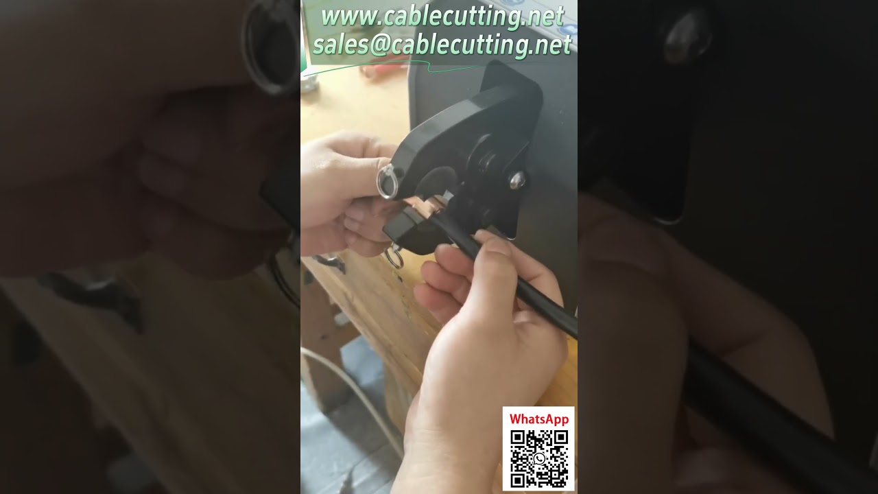 Zaciskarka pneumatyczna 120L – Efekt zaciskania 200A (otwarta końcówka)