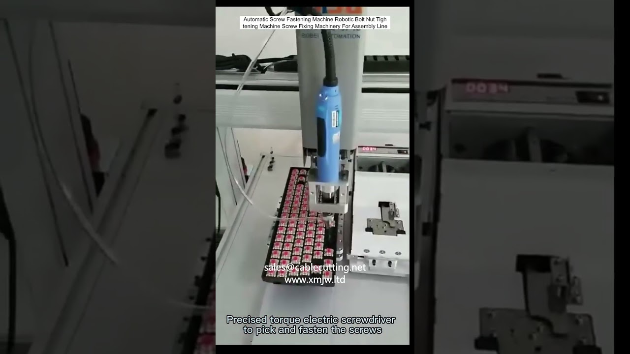 Automatyczna Maszyna do Wkręcania Śrub Robotyczne Dokręcanie Śrub i Nakrętek
