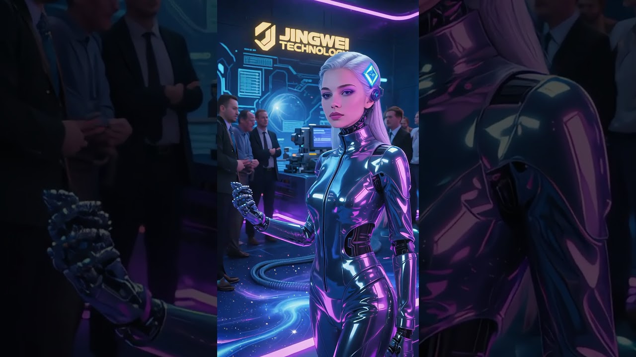 Robotyczne asystentki do automatyzacji zadań produkcyjnych i wspomagania produkcji. #robot