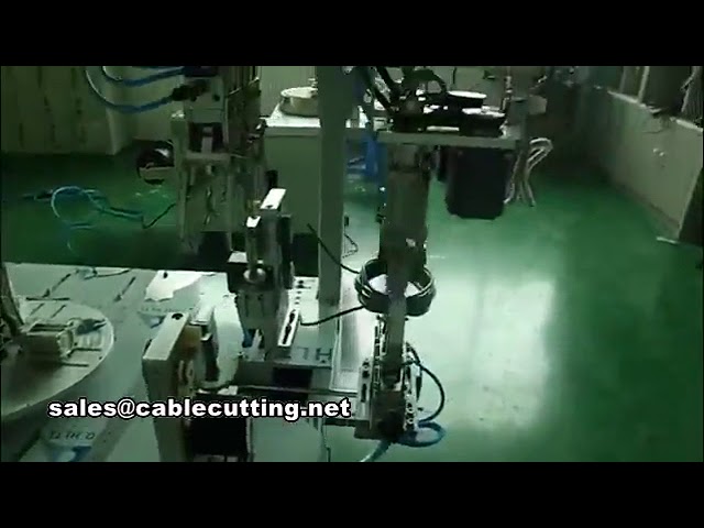 Maszyna do nawijania i wiązania kabli w kształt O, automatyczne nawijanie drutu