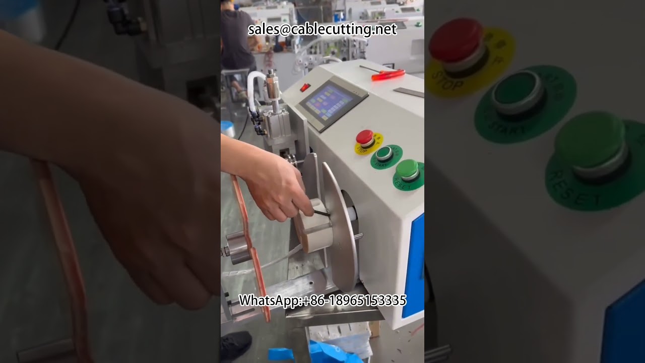 Maszyna do nawijania drutów i kabli | Automatyczne liczenie metrów, cięcie oraz wiązanie | Idealne rozwiązanie dla przemysłu